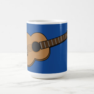 Gitarre-Cartoon Kaffeetasse
