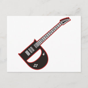 Gitarre D Postkarte
