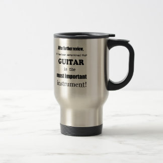 Gitarre das wichtigste Instrument Reisebecher