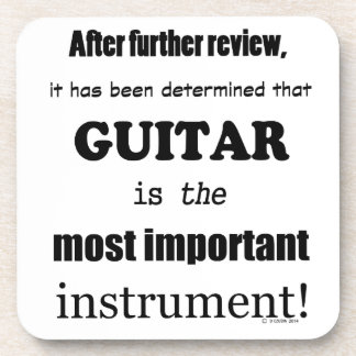 Gitarre das wichtigste Instrument Untersetzer