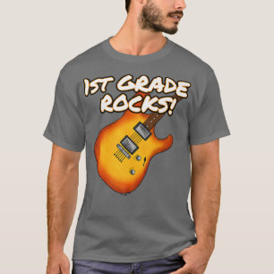 Gitarre des 1. Grades, Musiklehrer, zurück zum Sch T-Shirt
