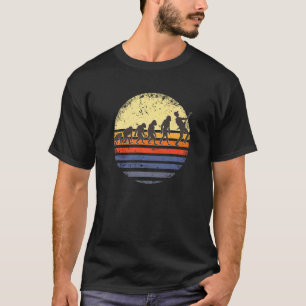 Gitarre Evolution Rockstar Gitarrist Musical Outfi T-Shirt