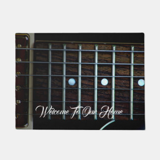 Gitarre-Fretboard-Foto Fußmatte