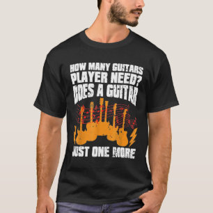 Gitarre für Damen Gitarre Spieler für Gitarre N T-Shirt