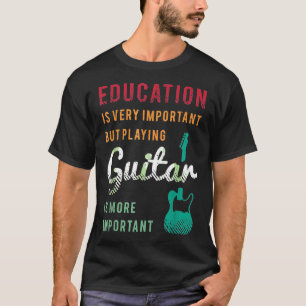 Gitarre für Gitarrist mit String Instrument Imag T-Shirt