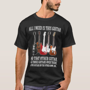 Gitarre für Männer oder Frauen-T-Shirt T-Shirt