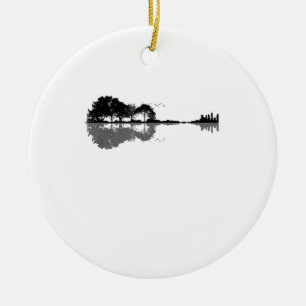 Gitarre-Gitarre-Natur Est Musik Bass Gitarrist Keramik Ornament