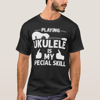 Gitarre Hawaiian Music Players Ukulele Player Musi T-Shirt