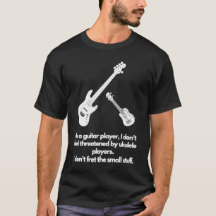 Gitarre, ich mache die kleinen Sachen nicht aus T-Shirt
