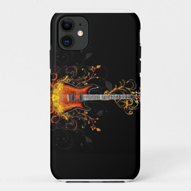 Gitarre Iphone Fall Case-Mate iPhone Hülle (Rückseite)