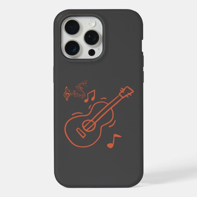 Gitarre iPhone Hülle (Rückseite)