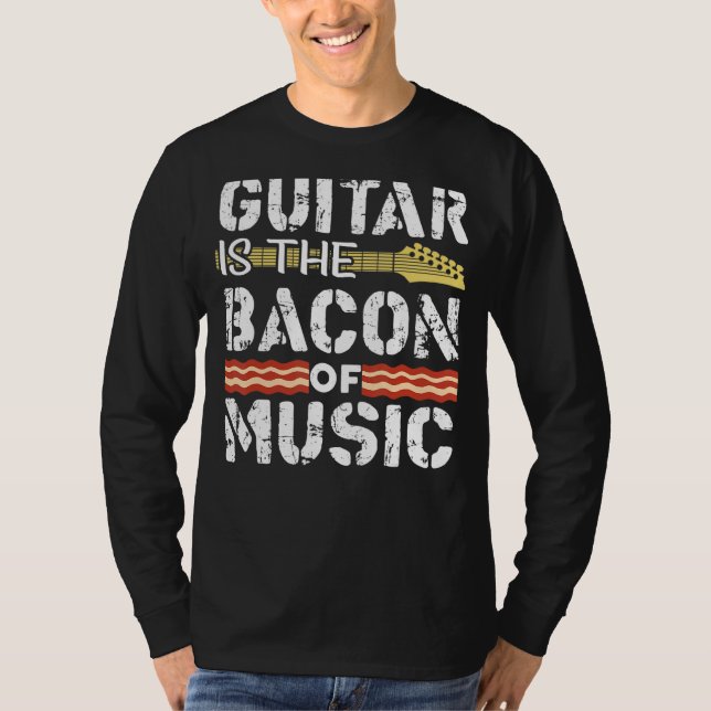 Gitarre ist das Becken des Musikorchesters T-Shirt (Vorderseite)