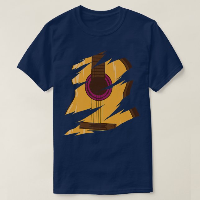 Gitarre ist das beste Instrument362 T-Shirt (Design vorne)