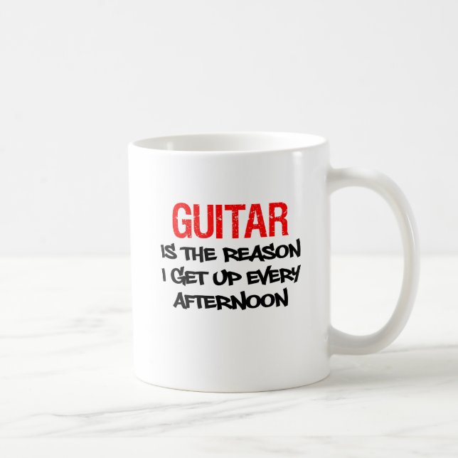 Gitarre ist der Grund, den ich jede Tasse (Rechts)
