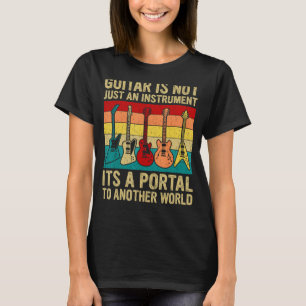 Gitarre ist ein Portal für andere Welt lustige Git T-Shirt