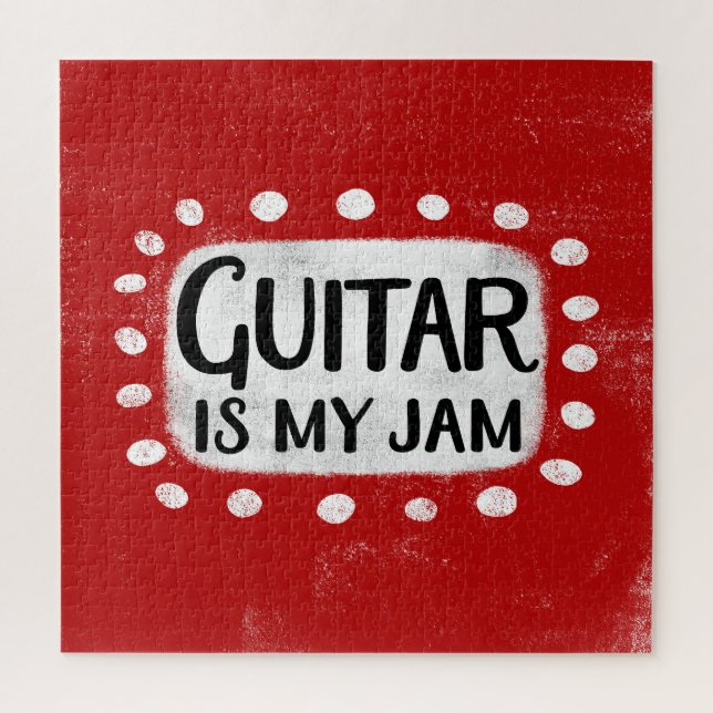 Gitarre ist mein Jam Jigsaw Puzzle (Vertikal)