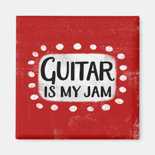 Gitarre ist mein Jam Kühlschrank Magnet