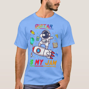 Gitarre ist mein Marinesonaut zurück zur Schule T-Shirt