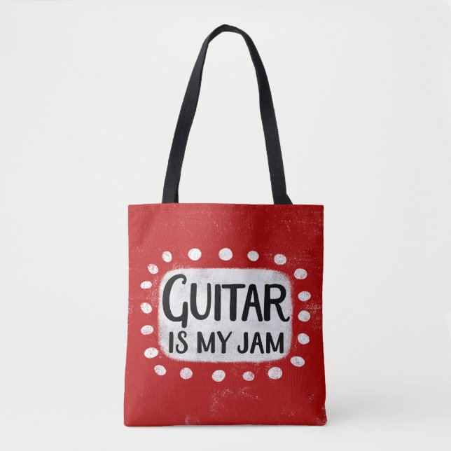 Gitarre ist meine Jam Tote Tasche (Vorderseite)
