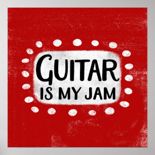Gitarre ist meine Poster Wall Art