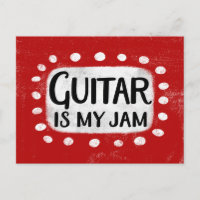 Gitarre ist meine Postkarte