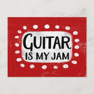 Gitarre ist meine Postkarte