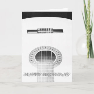 Gitarre Karte