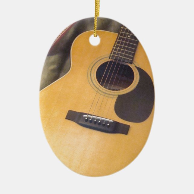 Gitarre Keramikornament (Vorne)