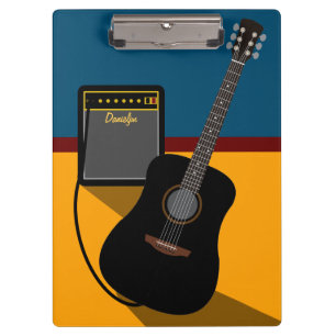 Gitarre Klemmbrett
