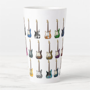 Gitarre Latte Tasse