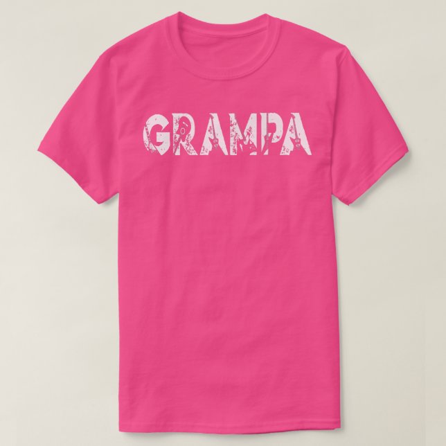 Gitarre Lover Gitarrist Grampa Funny Music Fathers T-Shirt (Design vorne)