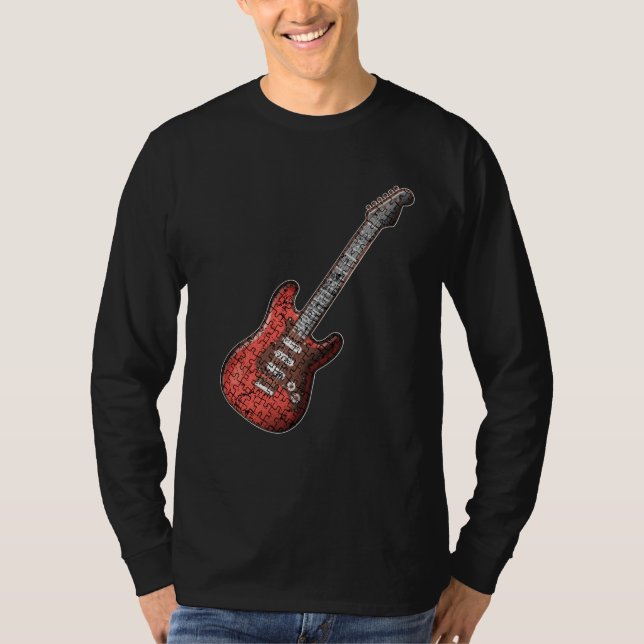 Gitarre Lover| Guitar Player - Geschenk T-Shirt (Vorderseite)