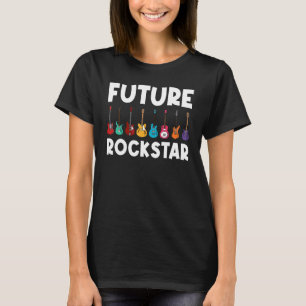 Gitarre Männer Frauen Gitarrist Musik Instrument T-Shirt