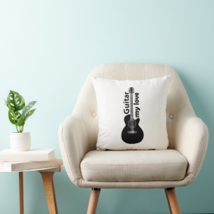 Gitarre Meine Liebe Gitarre Kissen
