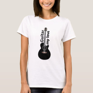 Gitarre meiner Liebe Gitarre T-Shirt