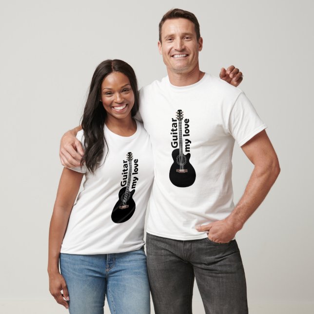 Gitarre meiner Liebe Gitarre T-Shirt (Unisex)
