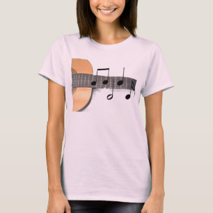 Gitarre mit Anmerkungen T-Shirt