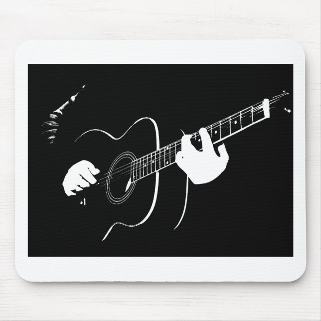 Gitarre Mousepad (Vorne)