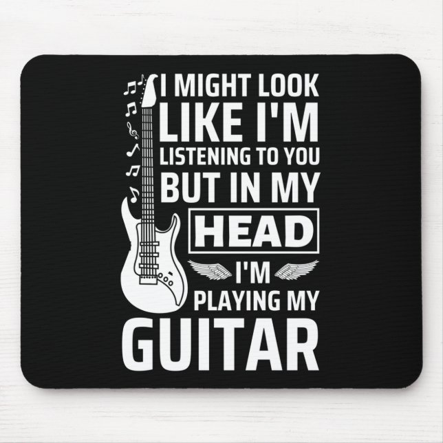 Gitarre Mousepad (Vorne)
