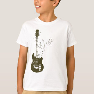 Gitarre - Music Power Kids Ringer T - Shirt