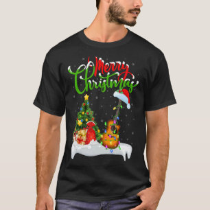 Gitarre-Musik Weihnachtsdekorationen Chris T-Shirt
