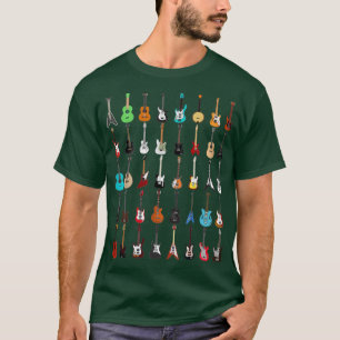 Gitarre Musikinstrument T-Shirt