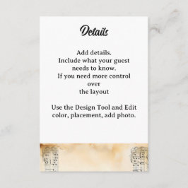 Gitarre-Musiknoten-Blume Begleitkarte