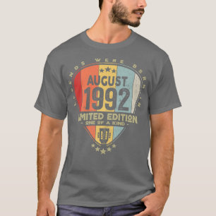 Gitarre PickLegends waren im August 1992 Geboren T-Shirt