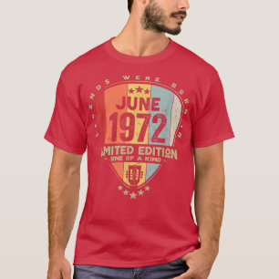 Gitarre PickLegends waren im Juni 1972 Geboren T-Shirt