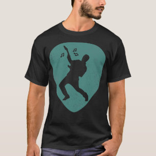 Gitarre Plektrum Gitarrist Musician Rock Music T-Shirt