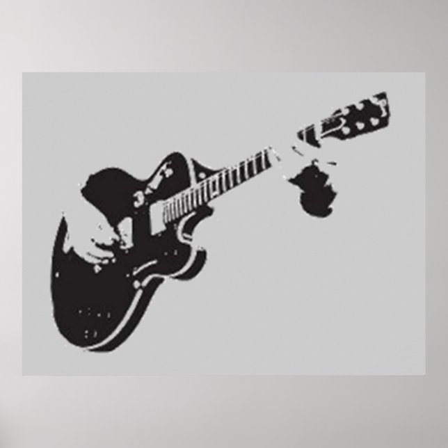Gitarre- Poster (Vorne)