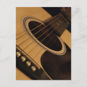 Gitarre Postkarte