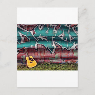 Gitarre Postkarte