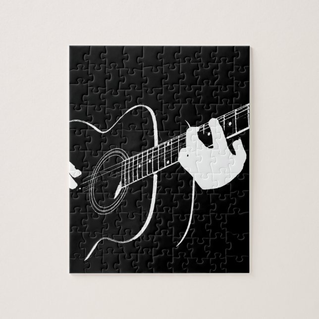 Gitarre Puzzle (Vertikal)